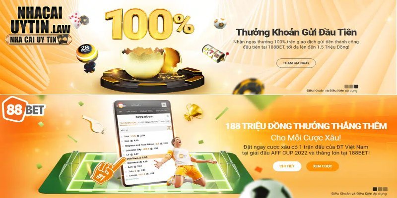 188bet tặng 88k