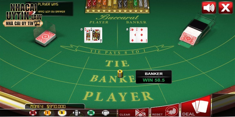 Luật Rút Bài Baccarat