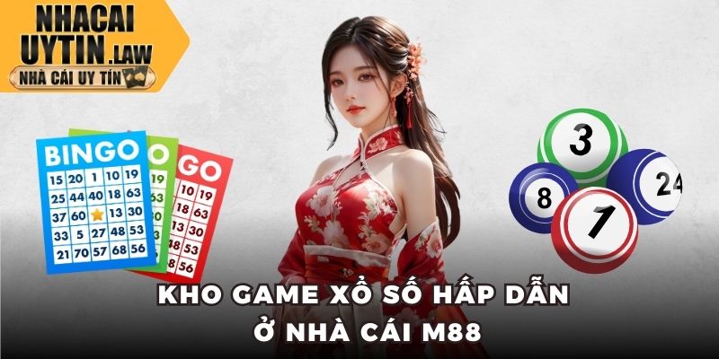 Kho game xổ số hấp dẫn ở nhà cái M88